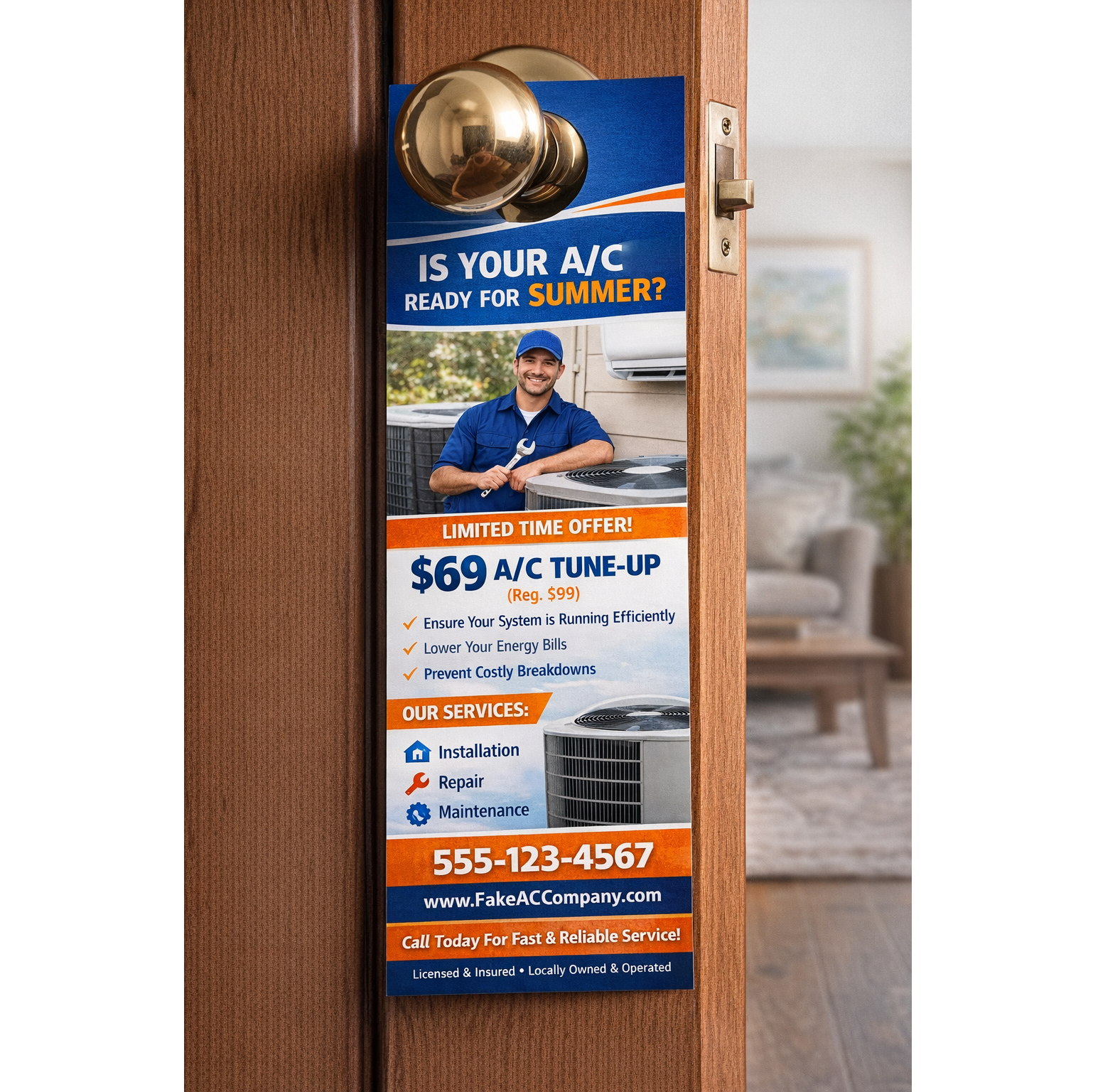 Door Hangers - 3.5"x8.5"
